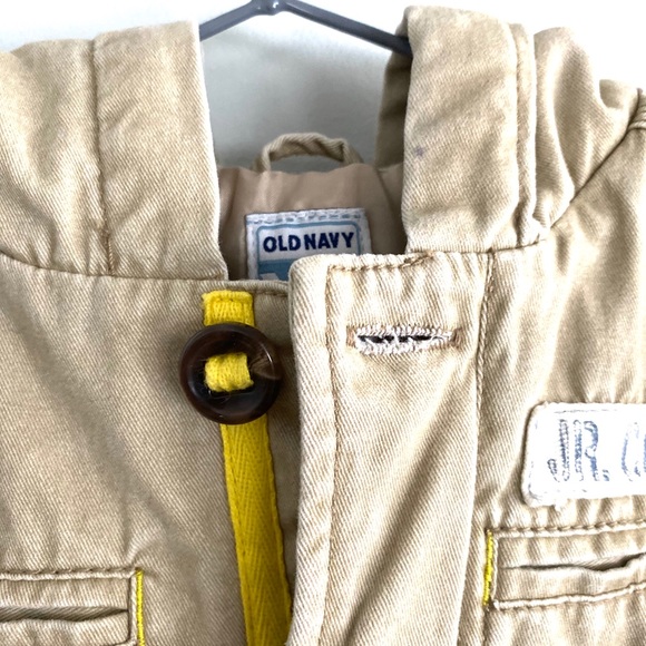 OLD NAVY Jr Captain hooded lined warm jacket 4T 4A - Picture 6 of 6